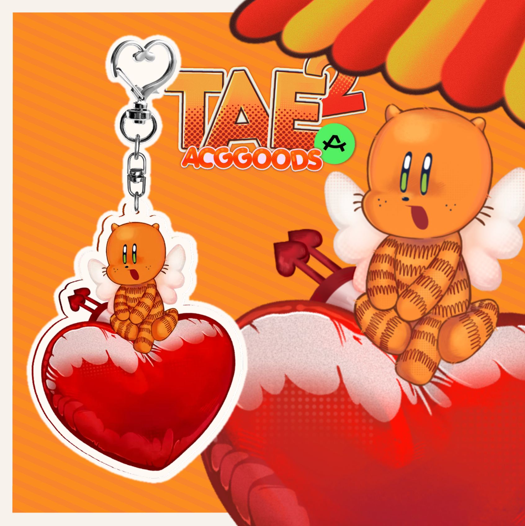 Li´l Petey | Acrylic Keychain