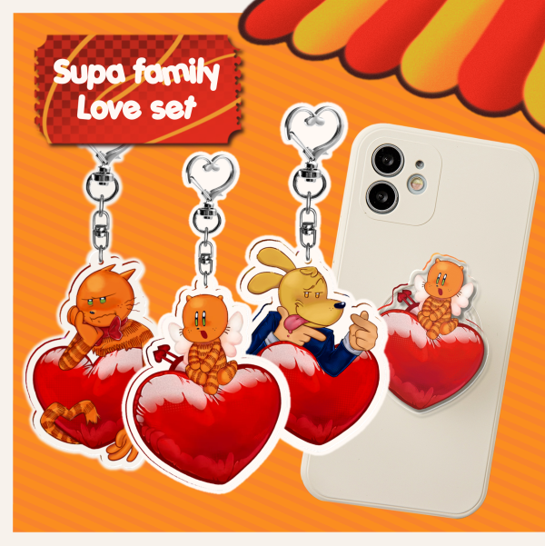 Supa Family Love Set