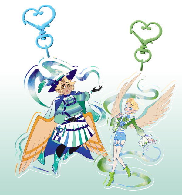 HolyGates Pride Keychain Set