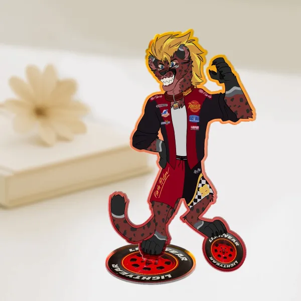 Flash ⚡️ Piston || Colored Edge Acrylic Standee