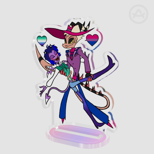 StrikerxFaux Pride Acrylic Standees