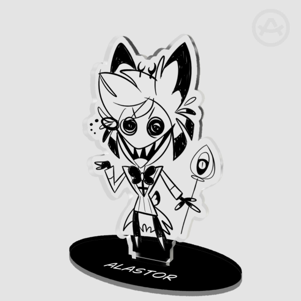 Scribble Alastor Standee