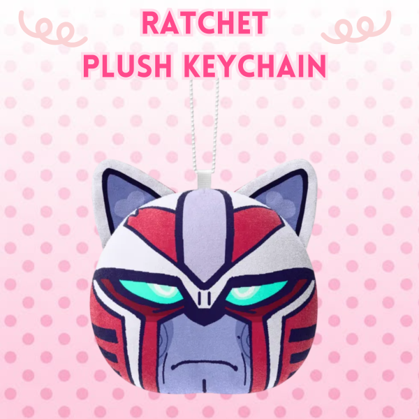 Ratchet Kitty Plush Keychain