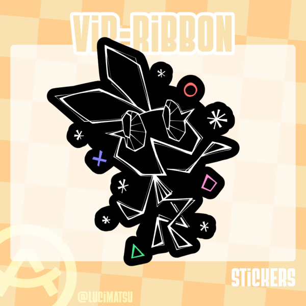 Vibri sticker [Vib-Ribbon]