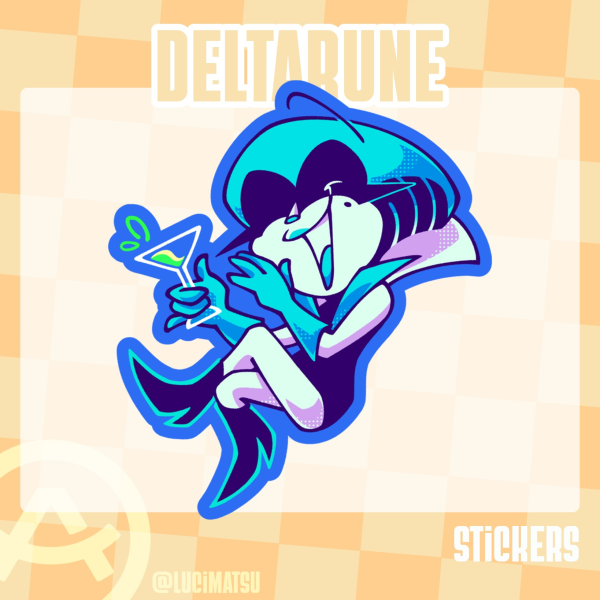 Queen sticker [Deltarune]
