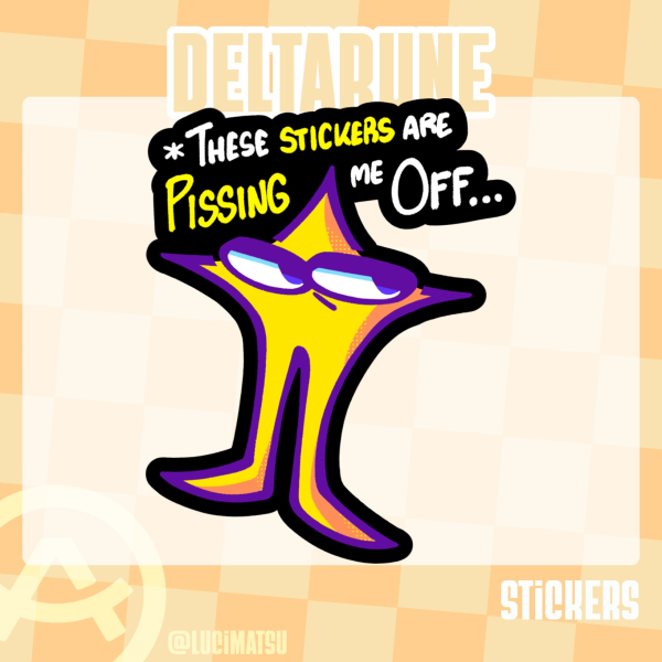 Starwalker sticker [Deltarune]