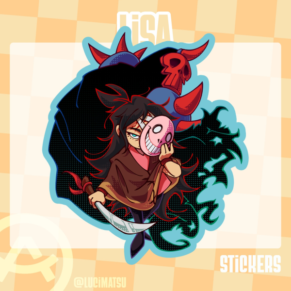 Buddy & Rando big sticker [LISA]