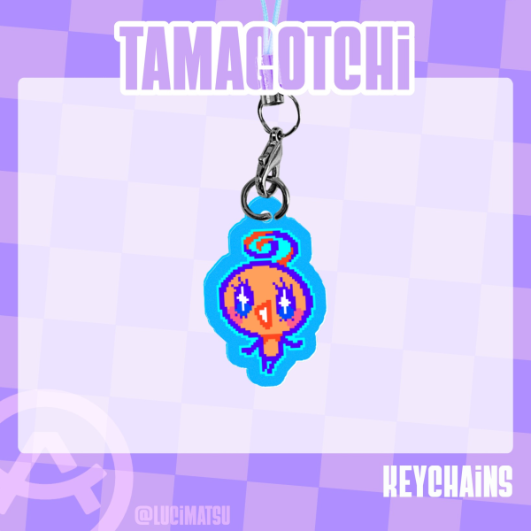 Memetchi phone charm [Tamagotchi]