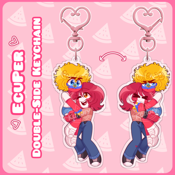 CH: EcuPer - Acrylic Keychain
