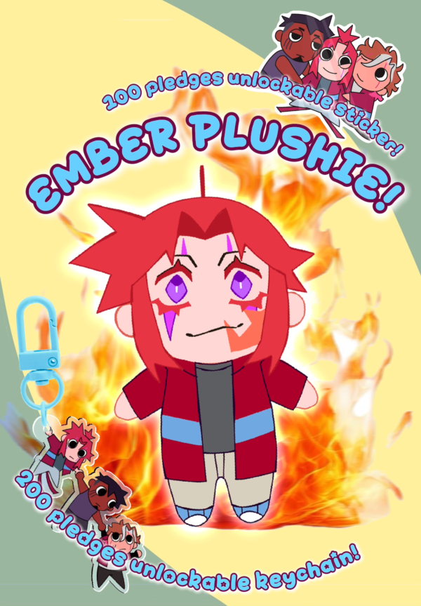 Ember plushie