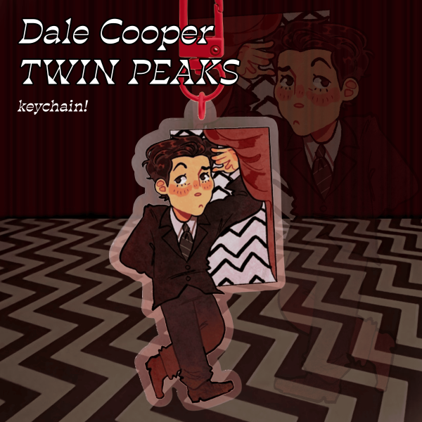 DALE COOPER keychain