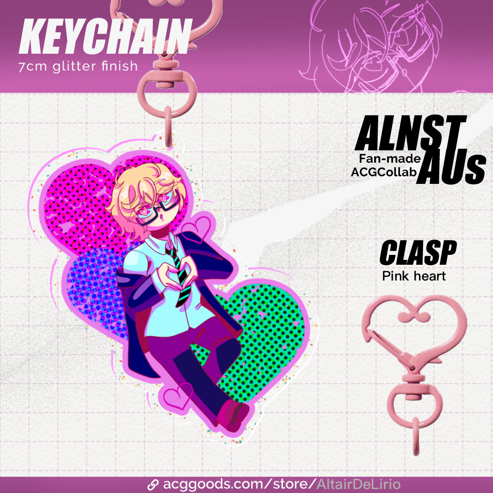 [ALNST AUs] Heartstruck Luka Keychain