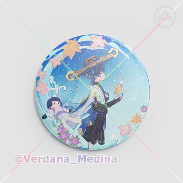 Wanderer/Scaramouche Round Badge