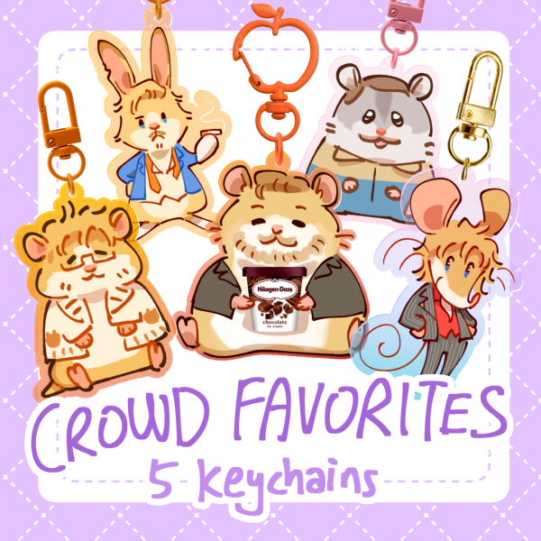 Crowd Favorite Keychains