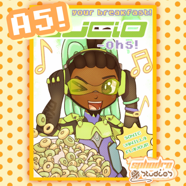 Poster/Art Print | Overwatch - Lúcio Ohs - A5