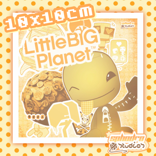 Mini Print | LBP/Little Big Planet - Sackboy - 10cm x 10cm