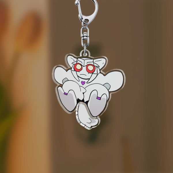 Megatron TFP kitty keychain (Tail-wagging ver.)