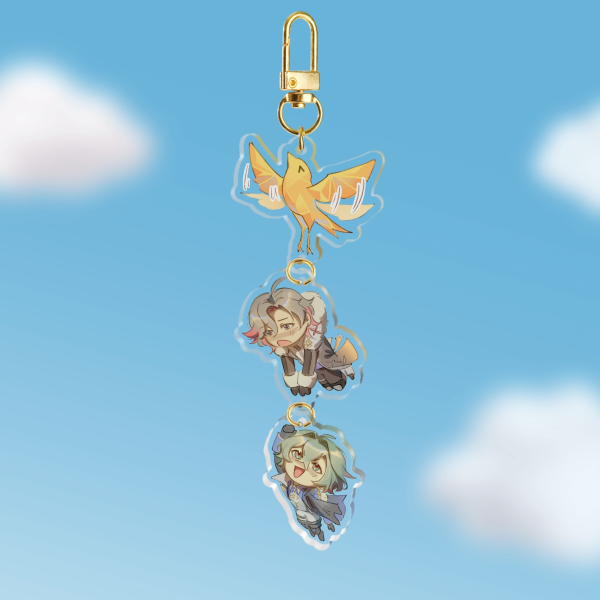 ILLUHEN Connection Acrylic Keychain