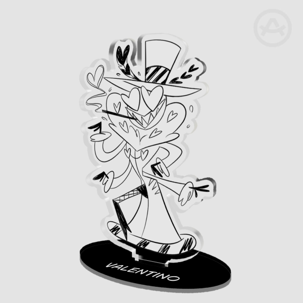 Scribble Valentino Standee