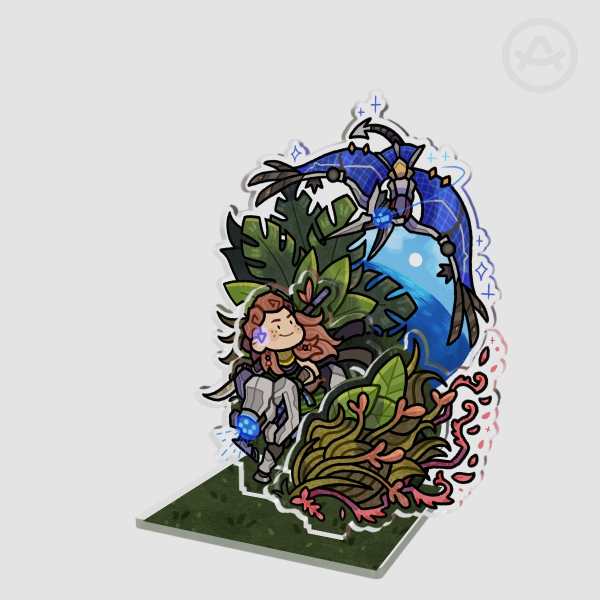 Aloy & Sunwing standee
