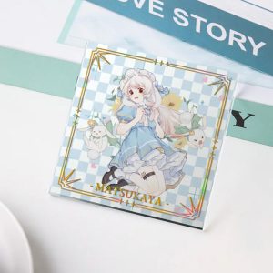 Custom Clear Hot Stamping Acrylic Coaster