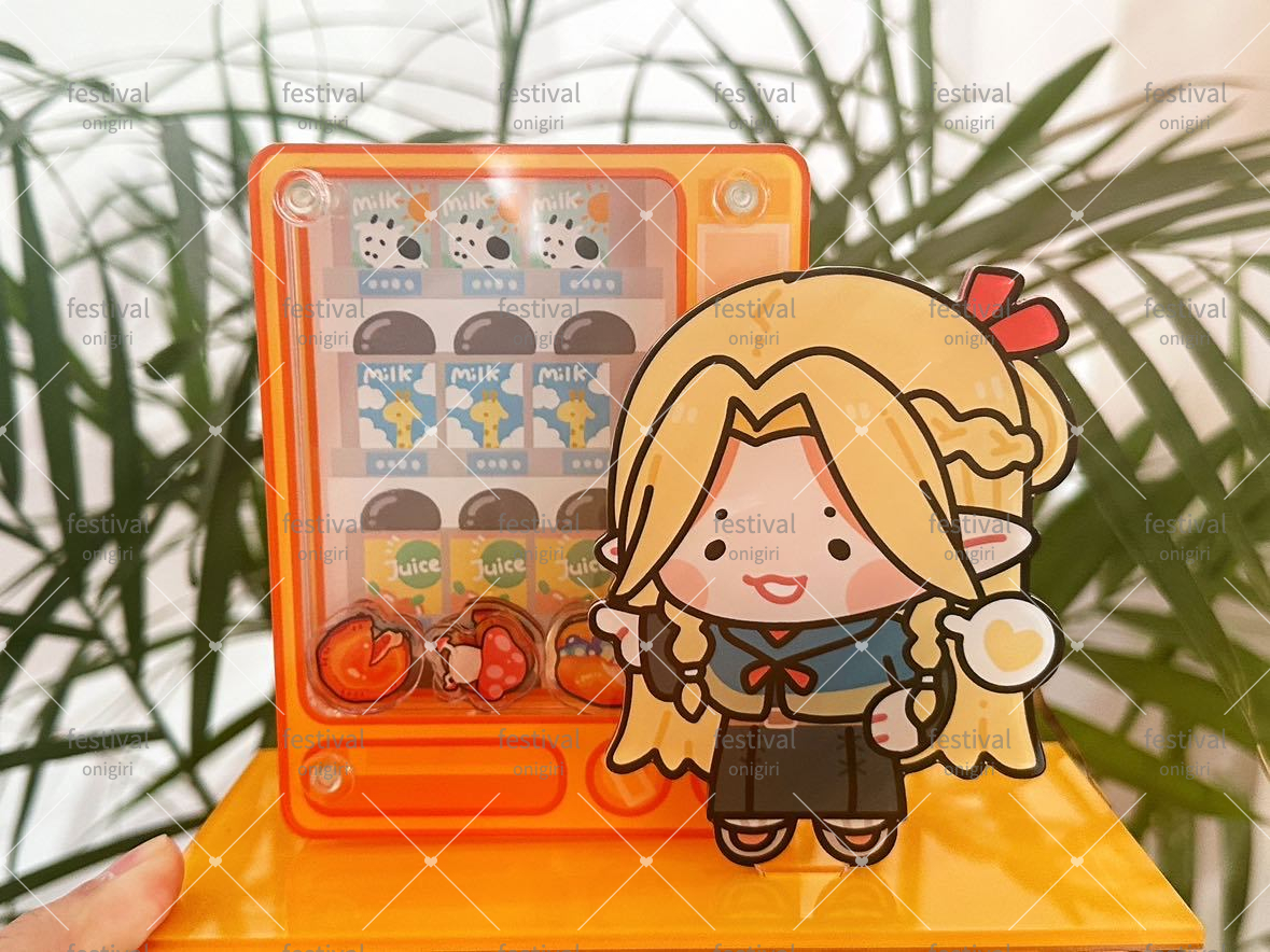 Vending machine shaker standee